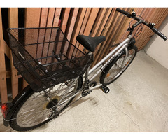 Damenfahrrad MTB Fischer, Räder 26 Zoll, Rahmenhöhe 49,5 cm, 18 Gänge, Beleuchtung, Schutzbleche, Ko